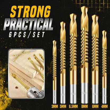 🔥Hot Sale 50% OFF⚙️ High-Speed Steel Drill Bit Set 🧰 Titanium-Coated & Multi-Material Ready