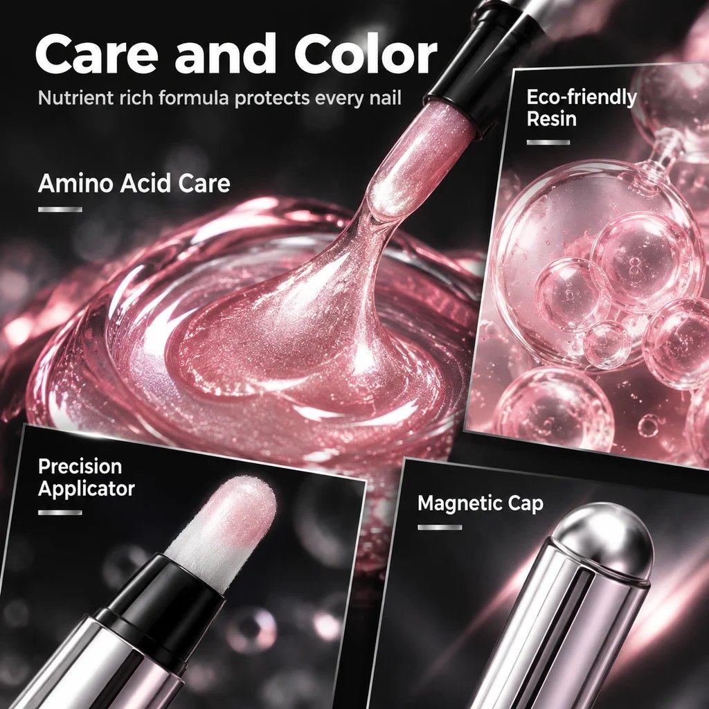7-in-1 Revolutionary Magnetic Cat Eye Nail Gel Polish Pen