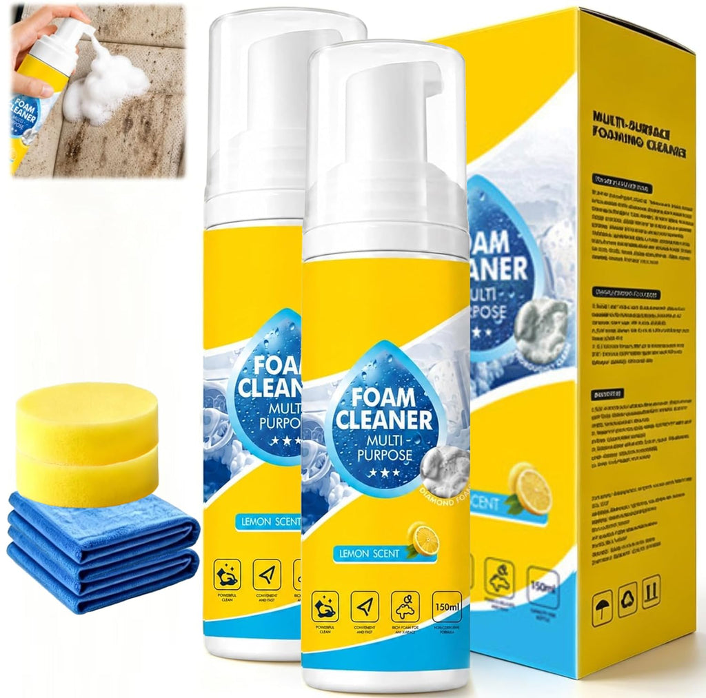 4-in-1 Heavy-Duty Multi-Purpose Foam Cleaner