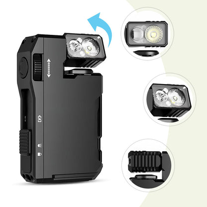 🔦 49% OFF NOW! ✨ G5 EDC Mini Flashlight with Rotating Head - Intelligent Adaptive Lighting for Ultimate Adventures 🧭⚡