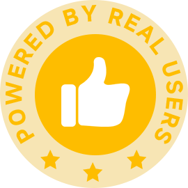 Powered by Real Users