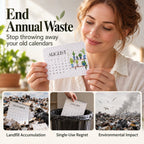 ✨⏳Only $12.99 Last Day Promotion🌱Eco-Friendly Plantable ''Timeless'' Seed Calendar 2027