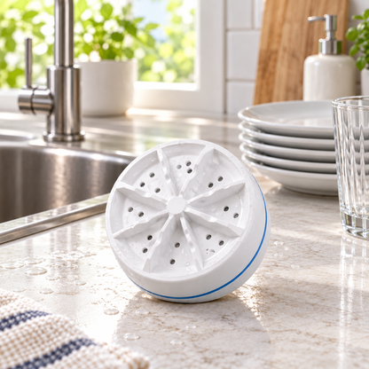 Washing Partner™ Smart Automatic Dishwashing Device – Hands-Free Kitchen Cleaning