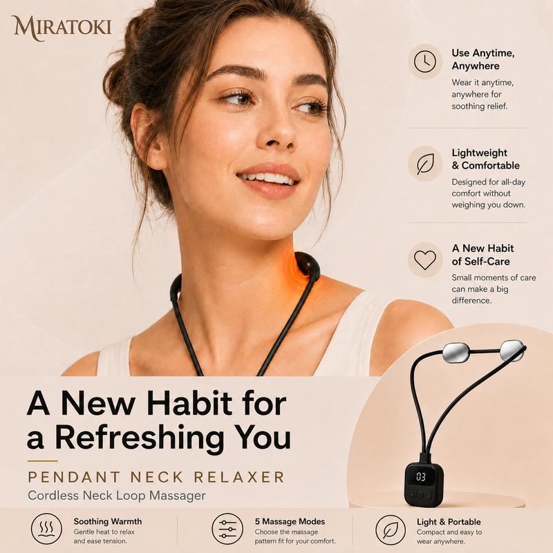 Cordless Neck Heating & Microcurrent Relaxer