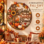 🍂 Grateful • Thankful • Blessed™ Fall Faith Wall Decor ✝️🌻