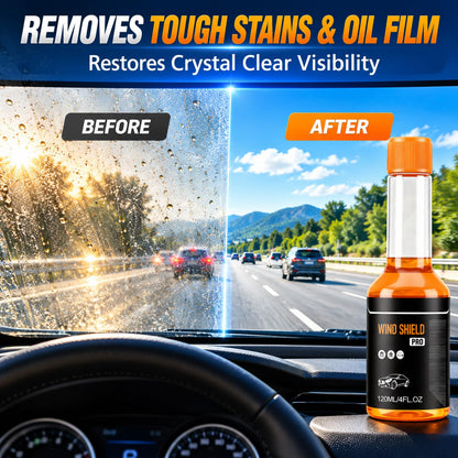 Wind Shield Pro Washer Fluid Powerful Windshield Oil Film Remover