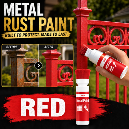 ✨New Arrival✨🖌️🏠Water-Based Metallic Silver Paint with Built-in Brush💥👍