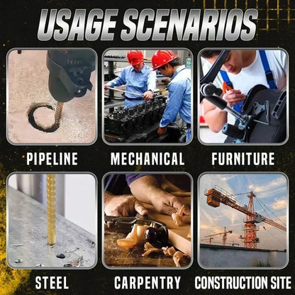 🔥Hot Sale 50% OFF⚙️ High-Speed Steel Drill Bit Set 🧰 Titanium-Coated & Multi-Material Ready