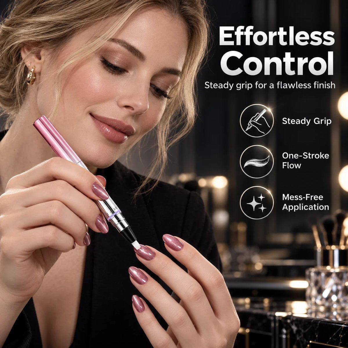 7-in-1 Revolutionary Magnetic Cat Eye Nail Gel Polish Pen