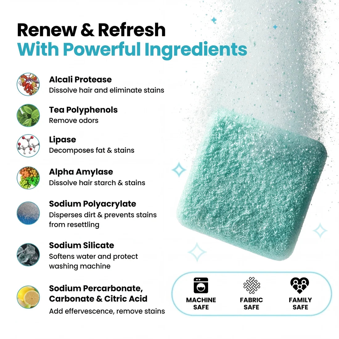 PRIMEDRUM WASHING MACHINE DEEP CLEAN TABLETS