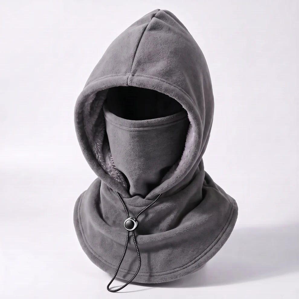 SnugHood Fleece Balaclava – Adjustable 3-in-1 Hood, Face Mask & Neck Warmer