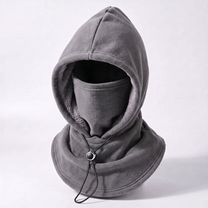 SnugHood Fleece Balaclava – Adjustable 3-in-1 Hood, Face Mask & Neck Warmer