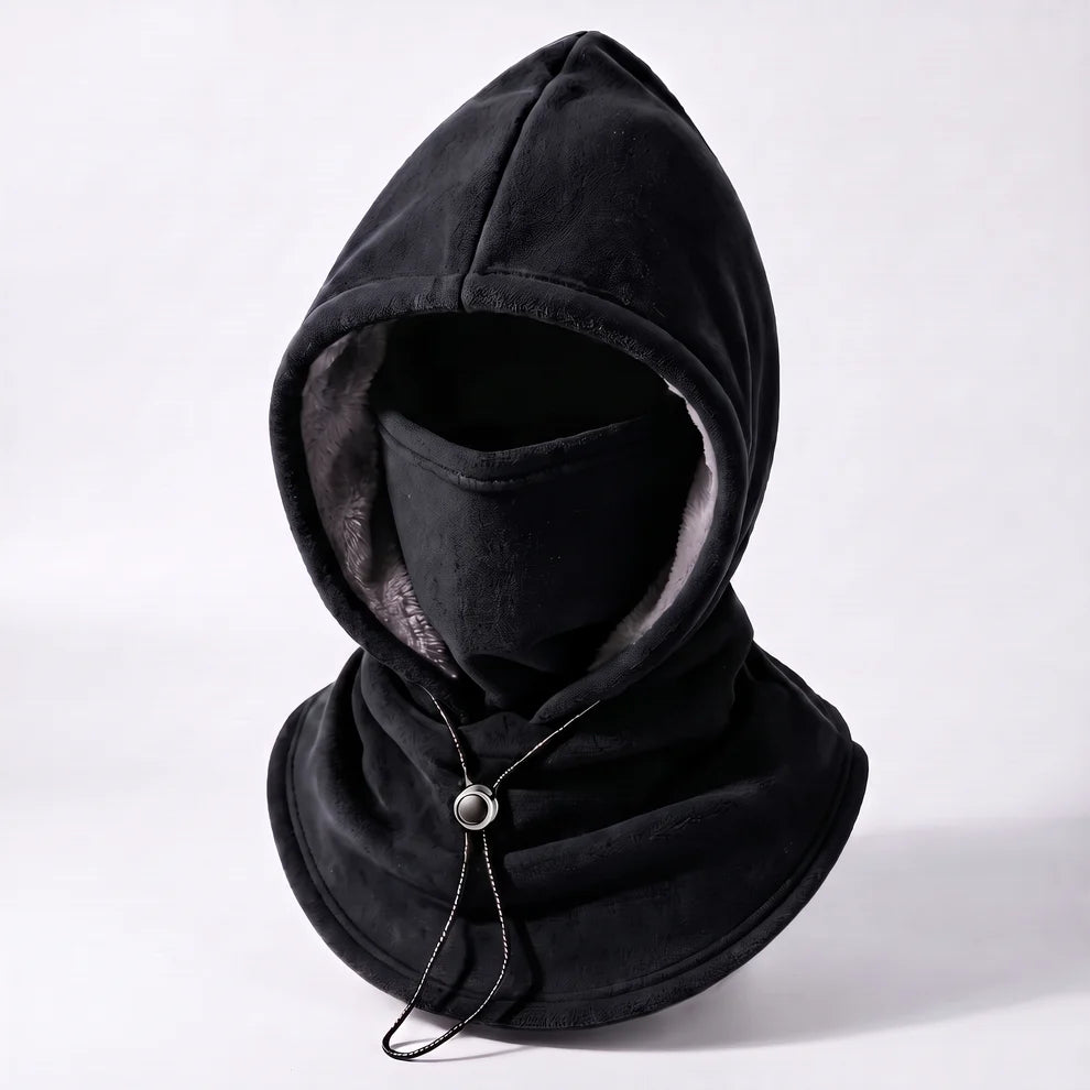 SnugHood Fleece Balaclava – Adjustable 3-in-1 Hood, Face Mask & Neck Warmer