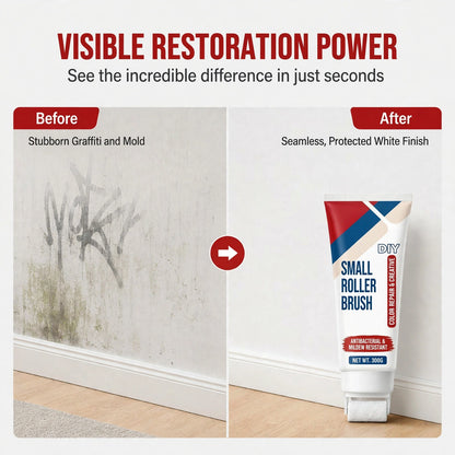 🧱🖌️✨ Waterproof Wall Repair Paste with Built-In Mini Roller Brush