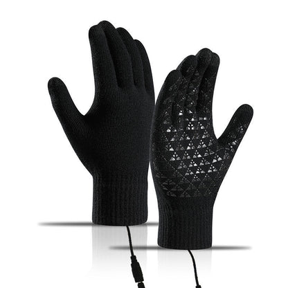 🧤 50% OFF! 🔥 USB Heated Knit Gloves – Touchscreen-friendly & cosy warmth ✨ ```