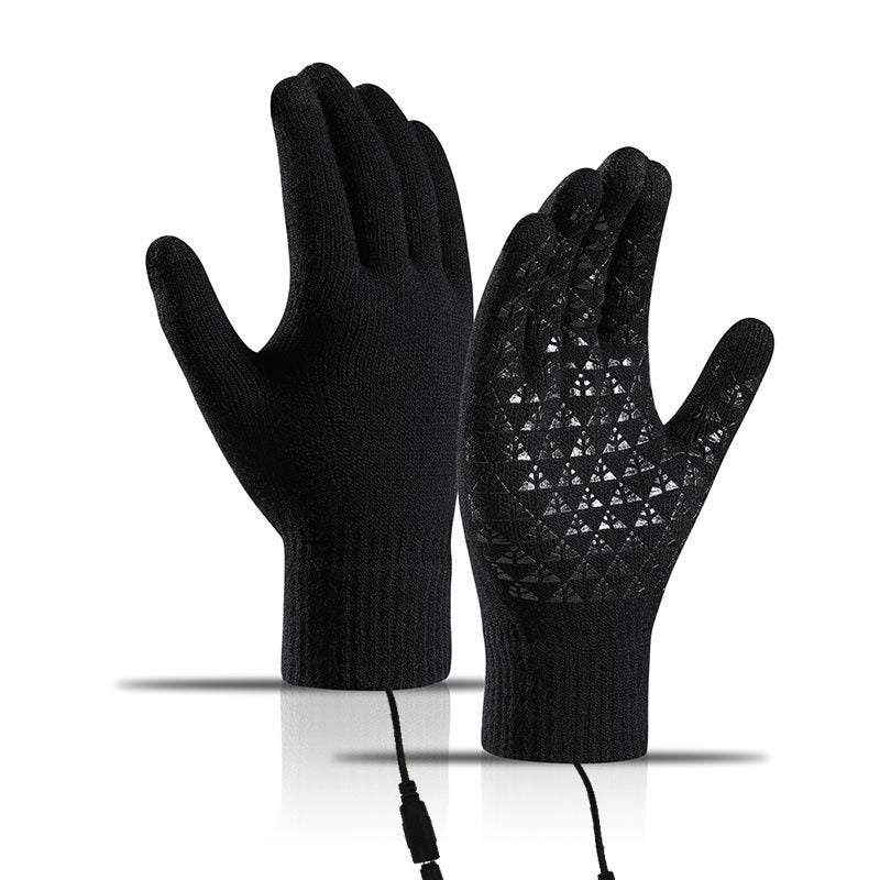 🧤 50% OFF! 🔥 USB Heated Knit Gloves – Touchscreen-friendly & cosy warmth ✨ ```