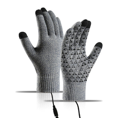 🧤 50% OFF! 🔥 USB Heated Knit Gloves – Touchscreen-friendly & cosy warmth ✨ ```