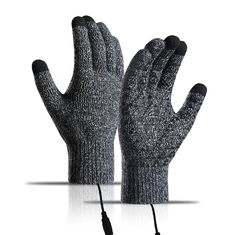 🧤 50% OFF! 🔥 USB Heated Knit Gloves – Touchscreen-friendly & cosy warmth ✨ ```