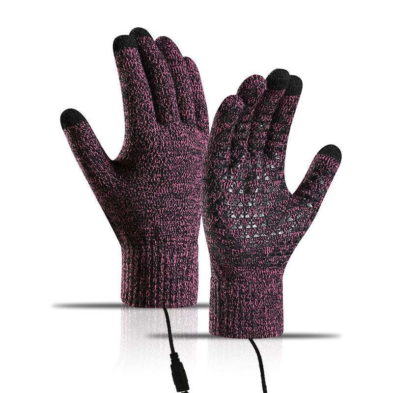 🧤 50% OFF! 🔥 USB Heated Knit Gloves – Touchscreen-friendly & cosy warmth ✨ ```