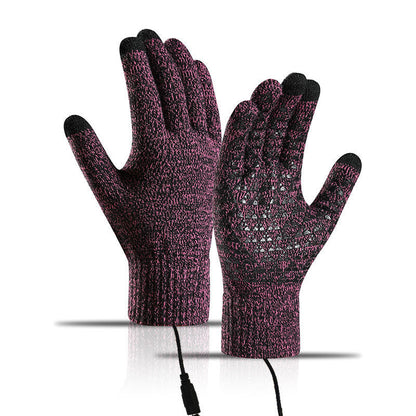 🧤 50% OFF! 🔥 USB Heated Knit Gloves – Touchscreen-friendly & cosy warmth ✨ ```