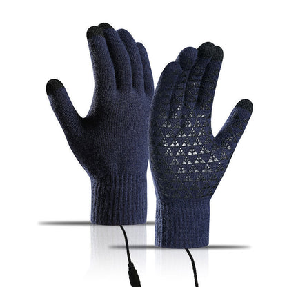 🧤 50% OFF! 🔥 USB Heated Knit Gloves – Touchscreen-friendly & cosy warmth ✨ ```