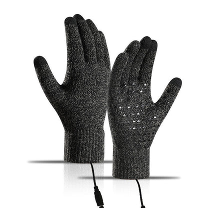 🧤 50% OFF! 🔥 USB Heated Knit Gloves – Touchscreen-friendly & cosy warmth ✨ ```