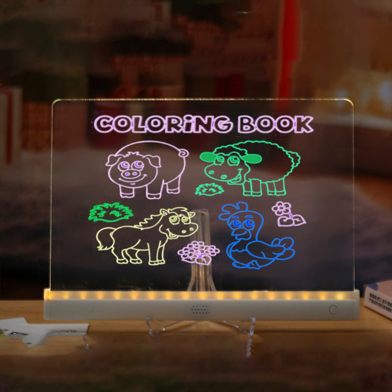 🎨🎵Children's Music Light-Up Drawing Board DIY Set🎁