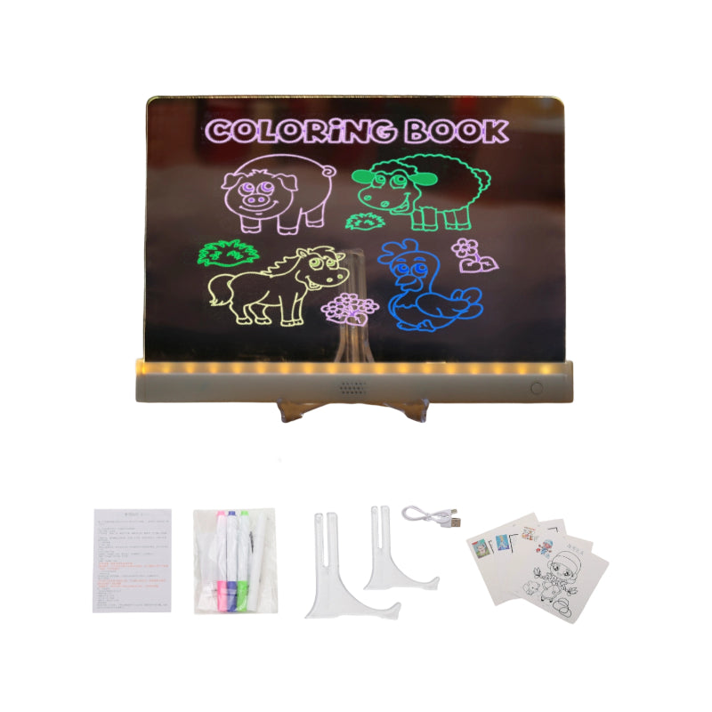 🎨🎵Children's Music Light-Up Drawing Board DIY Set🎁