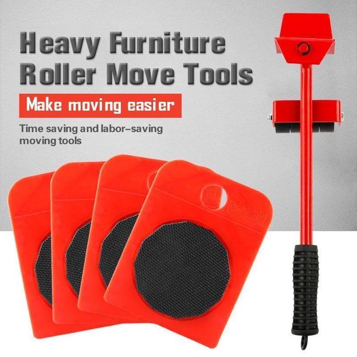🛋️ Clearance 50% Off ✨ Furniture Moving System — Lift & Slide, 360° Rotation 🏠