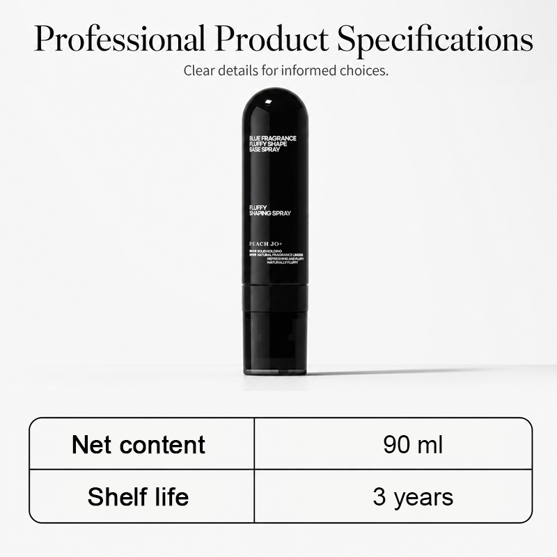 💥90ml Fluffy Hair Shaping Spray Long Lasting Volumizing Mist with Peach Fragrance