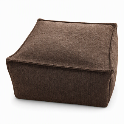 ⏳Time-Limited Special⏰Boho Storage Ottoman Pouf Cover – fill with clothes & blankets, supports 220 lbs, washable canvas. Tidy & cosy! 🏠✅