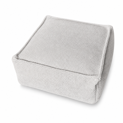 ⏳Time-Limited Special⏰Boho Storage Ottoman Pouf Cover – fill with clothes & blankets, supports 220 lbs, washable canvas. Tidy & cosy! 🏠✅