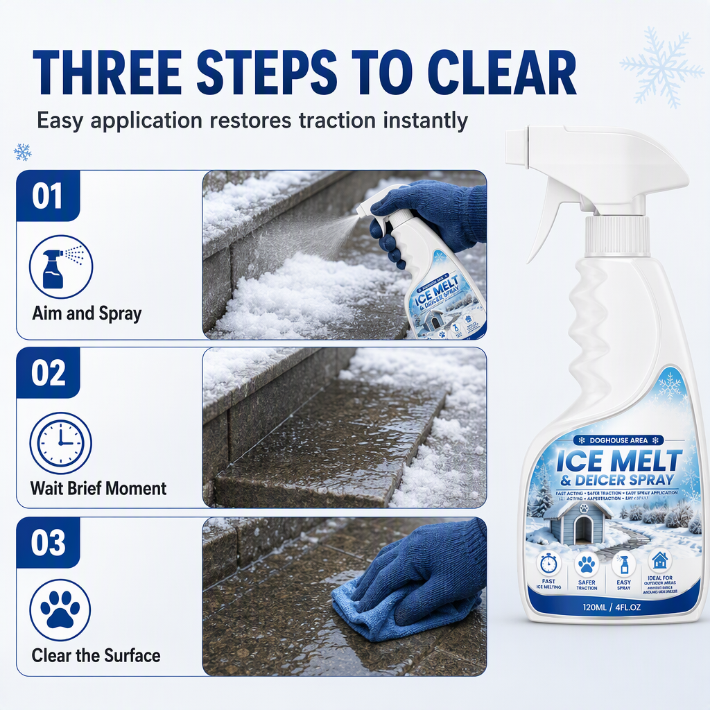 Advanced Rapid-Action De-Icing & Snow Melting Spray