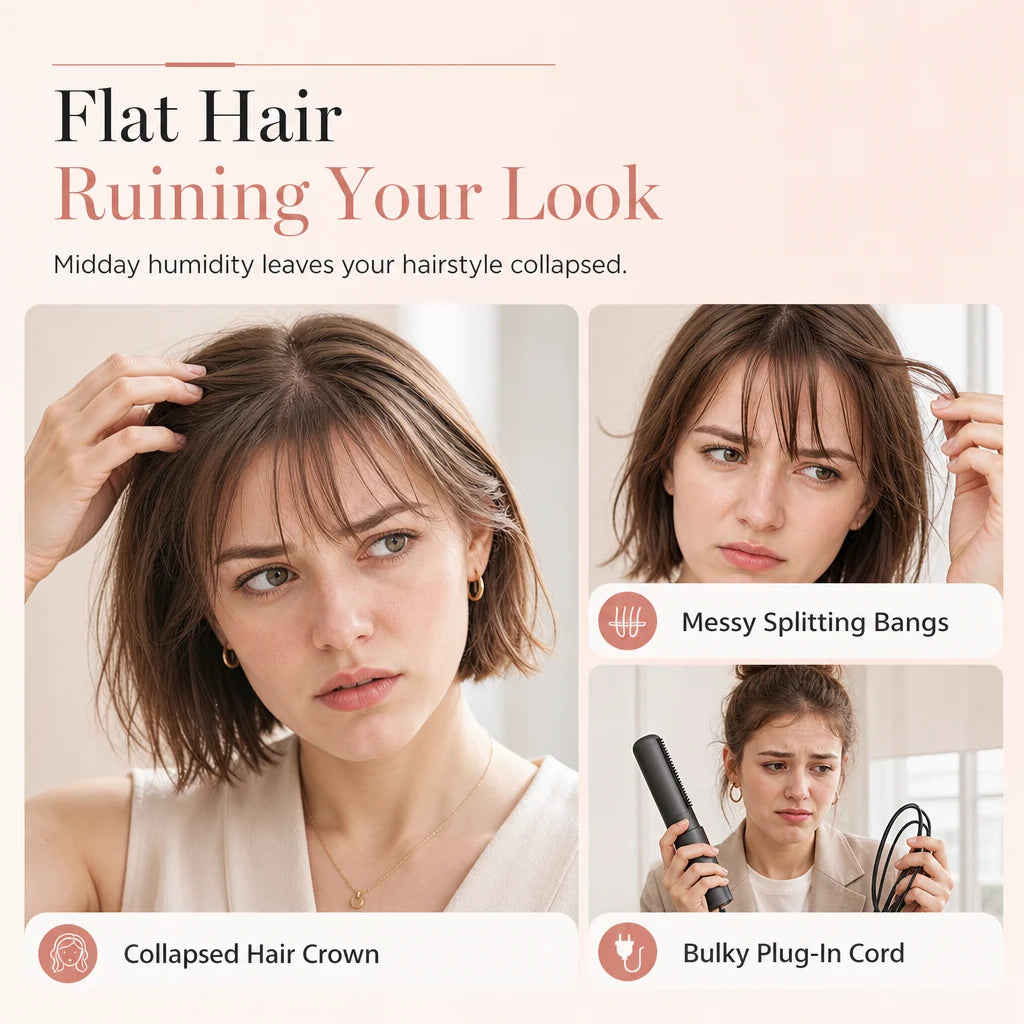Mini Cordless Heated Styling Comb