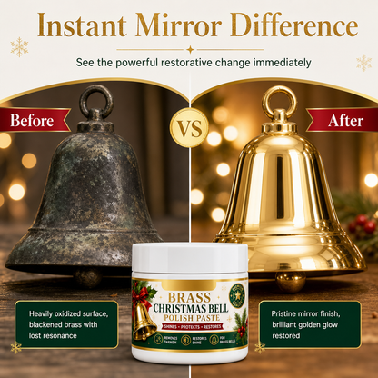 Hot Sale 50%OFF🔥Brass Bell and Copper Polish Cream for Tarnish and Oxidation Removal