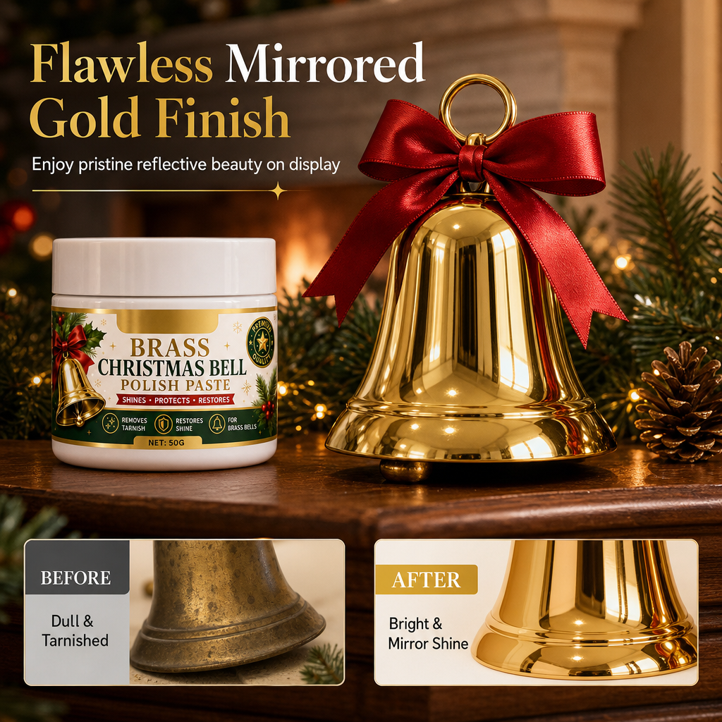 Hot Sale 50%OFF🔥Brass Bell and Copper Polish Cream for Tarnish and Oxidation Removal