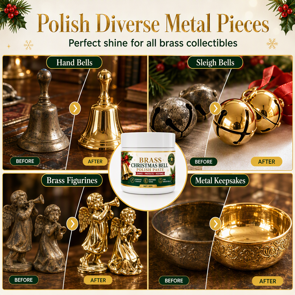 Hot Sale 50%OFF🔥Brass Bell and Copper Polish Cream for Tarnish and Oxidation Removal
