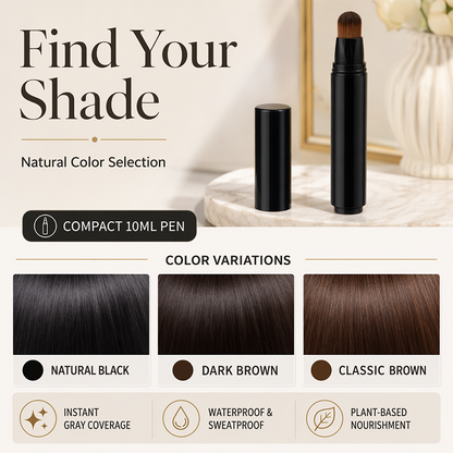 💇 50% OFF! ✏️ Instant Gray Cover Hair Pen – Quick touch-up & natural finish ✨