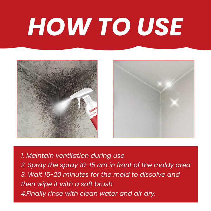 Powerful & Long-Lasting Wall Mold Remover